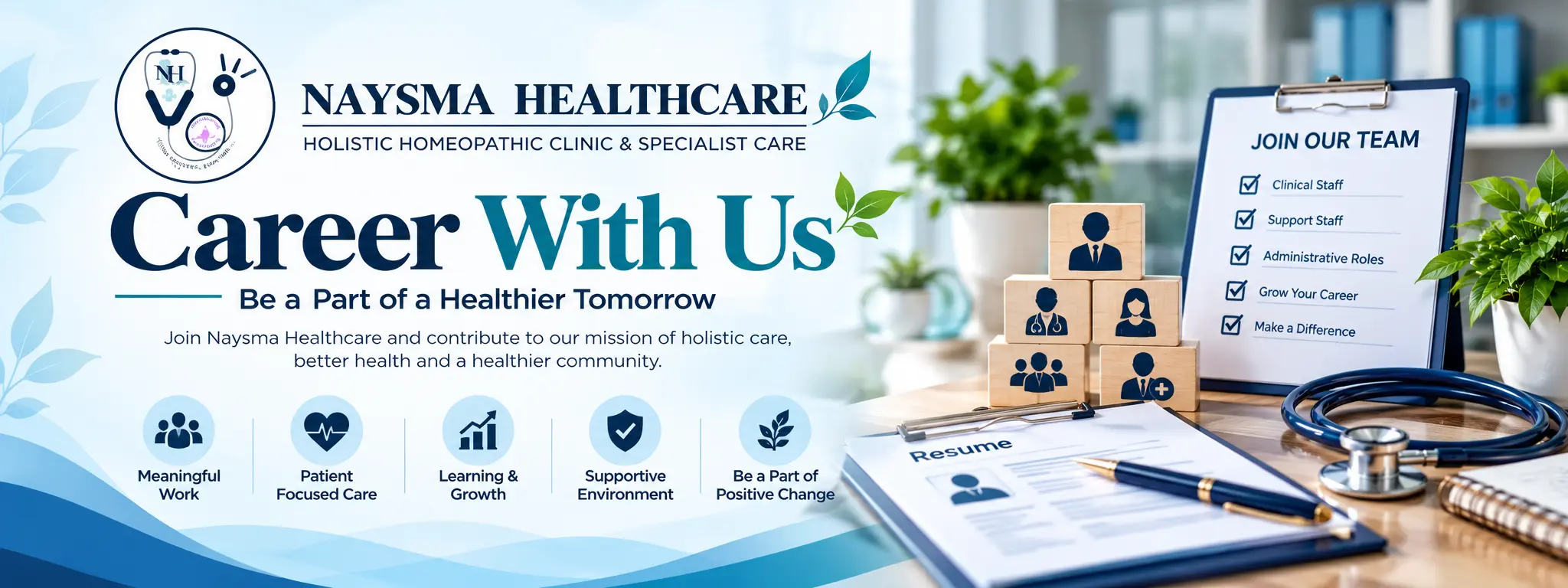 Career at Naysma Healthcare Clinic Delhi