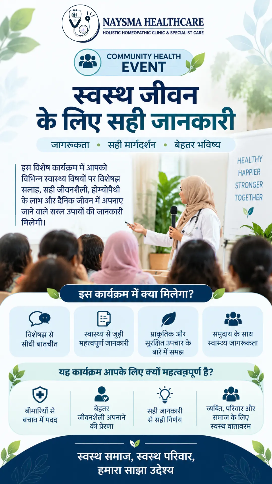 communitywellness events naysma delhi